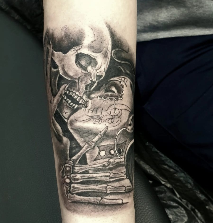 Realistisches Tattoo – Tattoo Pikasso Nürnberg